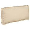 vidaXL Kussen Beige 120 x 60 x 12 cm Oxford Stof