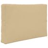 vidaXL Buiten bankkussen 3 pcs Beige Polyester