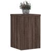 vidaXL Plantenstandaards 2 st 20x20x30 cm bewerkt hout bruin eiken