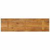vidaXL Tafelblad rechthoekig 100x30x3,8 cm massief mangohout