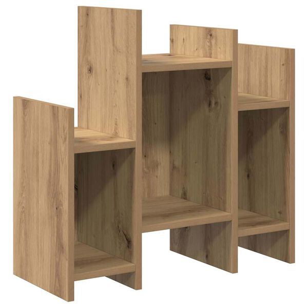 vidaXL Bijzetkast Artisan Eiken 60 x 26 x 60 cm Bewerkt hout