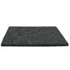 vidaXL Rubber granulaat patio pad Zwart 9 x 9 x 0,3 cm Rubber