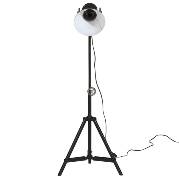 vidaXL Vloerlamp 25 W E27 35x35x65/95 cm zwart