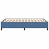 vidaXL Bedframe Blauw 140 x 200 cm Katoenen stof