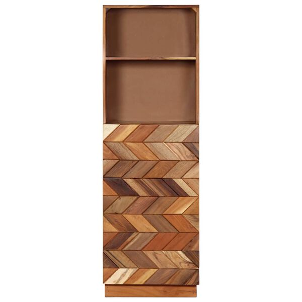vidaXL Hoge kast 40x32x122 cm massief gerecycled hout