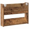 vidaXL Schoenenkast 2 pcs Oud hout 80 x 18 x 60 cm Bewerkt hout