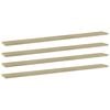 vidaXL Wandschappen 4 st 100x10x1,5 cm spaanplaat sonoma eikenkleurig