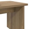 vidaXL Schoenenkast met plank 2 pcs Artisan Eiken Bewerkt hout