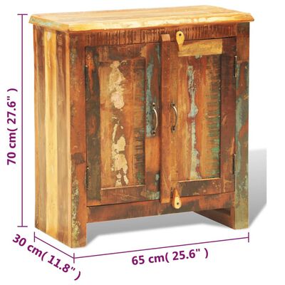 Verrijking Spin Onderhandelen vidaXL Kast met 2 deuren vintage stijl massief gerecycled hout kopen? |  vidaXL.nl