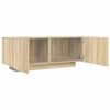 vidaXL Tv-meubel 100x35x40 cm bewerkt hout sonoma eikenkleurig