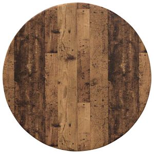 vidaXL Tafelblad Oud hout &Oslash; 40 x 1,5 cm Bewerkt hout