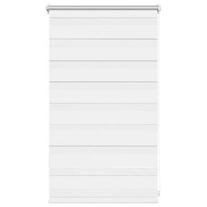 vidaXL Zebra rolgordijn 50,9 x 100 cm stofbreedte 46,7 cm wit