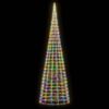 vidaXL LED-kerstboom 3000 LEDs kleurrijk 800 cm