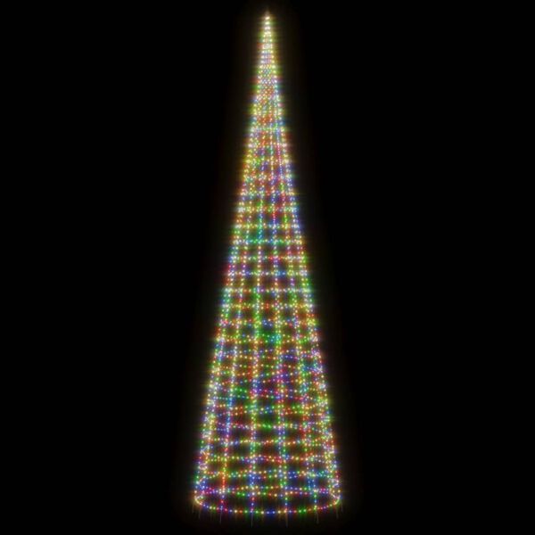 vidaXL LED-kerstboom 3000 LEDs kleurrijk 800 cm
