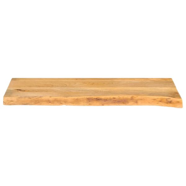 vidaXL Tafelblad met natuurlijke rand 70x20x2,5 cm massief mangohout