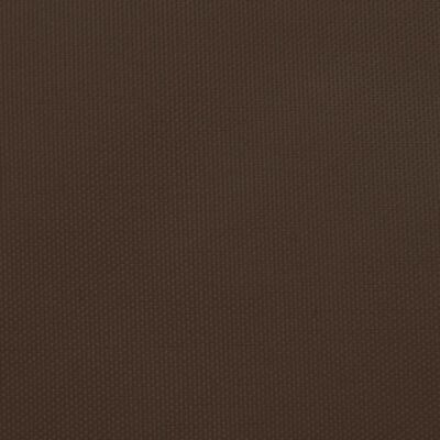 vidaXL Zonnescherm vierkant 2x2 m oxford stof bruin