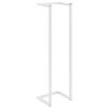 vidaXL Handdoekenrek 25x20x95 cm staal wit