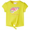 Kindershirt 104 geel