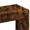 vidaXL Hoge kast 92x33x180 cm bewerkt hout gerookt eikenkleurig