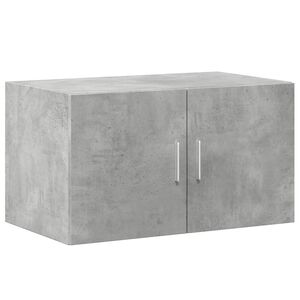 vidaXL Wandkast 70x42,5x40 cm bewerkt hout betongrijs