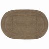 vidaXL Vloerkleden Zwart 152 x 245 cm Jute