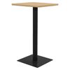 vidaXL Bistrotafel 70x70x107 cm eikenkleurig
