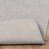 vidaXL Vloerkleden Vierkant LUGO Cr&egrave;me en Grijs 120 x 120 cm Polyester