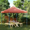 vidaXL Partytent inklapbaar pop-up 292x292x315 cm terracotta