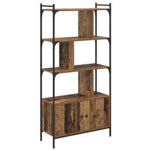 vidaXL Boekenkast 6-laags 76,5 x 30 x 154,5 cm Bewerkt hout