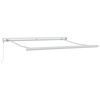 vidaXL Zijde Frame Wit 300 x 250 cm Aluminium