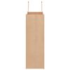 vidaXL Papieren zakken 250 st met hengsels 26x12x35 cm bruin