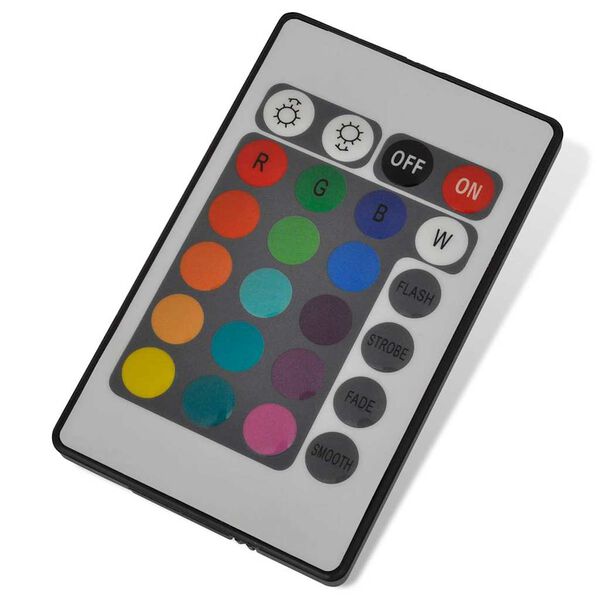 vidaXL LED-aquariumlamp met bubbels RGB 56,5 cm