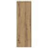 vidaXL Plantenstandaard 33x33x100 cm bewerkt hout artisanaal eiken
