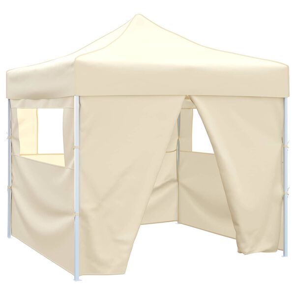vidaXL Partytent Cr&egrave;me 291 x 291 x 315 cm Oxford Stof