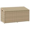 vidaXL Tuinbox beige 110x50x58 cm poly rattan