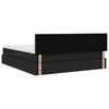 vidaXL Opslag bed met matras met opslag Zwart 180 x 200 cm Nep Leer
