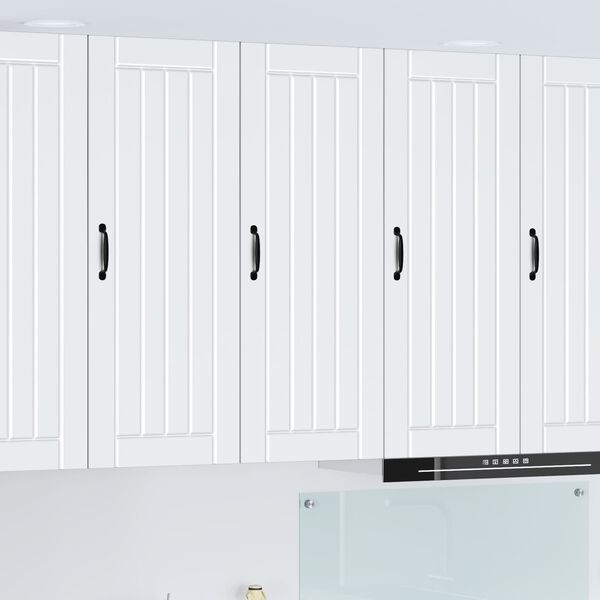 vidaXL Keukenkast Lucca Wit 40 x 31 x 100 cm Bewerkt hout