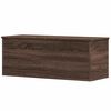 vidaXL Opbergbox 90x35x35 cm bewerkt hout bruin eikenkleur