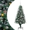 vidaXL Kunstkerstboom Groen 150 cm PVC en Staal en Plastic