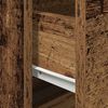 vidaXL Nachtkastje met lade Oudhout 50 x 39 x 41 cm Bewerkt hout