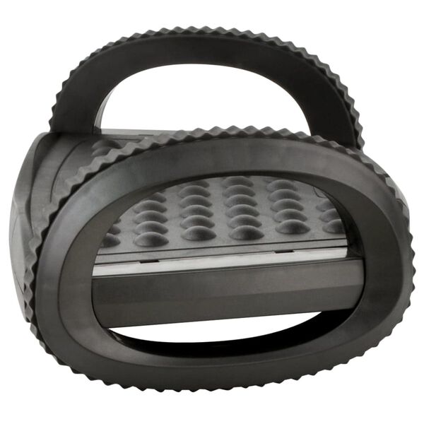 DESQ Voetensteun verstelbaar in twee hoogtes ABS zwart