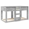 vidaXL Bunk Bed voor Kinderen Beton Grijs 75 x 190 cm Bewerkt hout