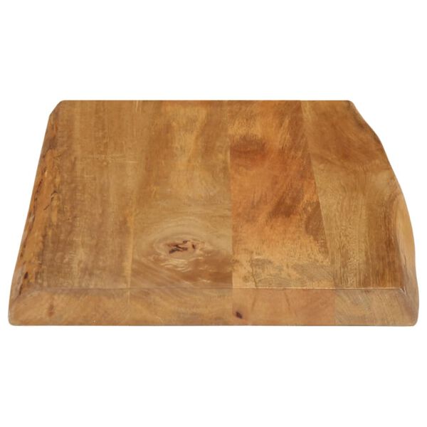 vidaXL Tafelblad met natuurlijke rand 50x40x3,8 cm massief mangohout