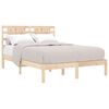 vidaXL Bedframe massief hout 120x190 cm