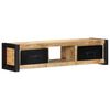 vidaXL Tv-meubel 100x30x25 cm massief ruw mangohout