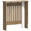 vidaXL Radiatorafdekking Artisan Eiken 78 x 19 x 81,5 cm Bewerkt hout