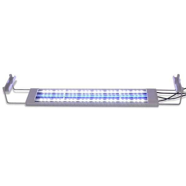 vidaXL Aquariumlamp LED IP67 50-60 cm aluminium