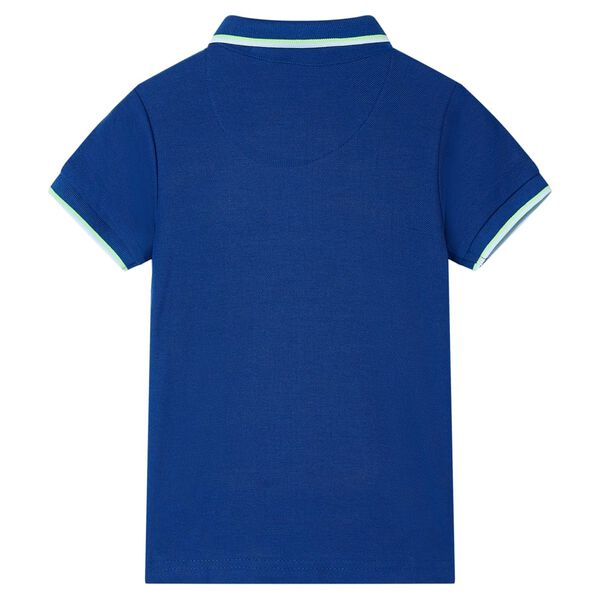 Kinderpoloshirt 104 donkerblauw