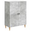vidaXL Dressoir Betongrijs 66 x 34,5 x 90 cm Bewerkt hout