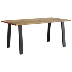 vidaXL Eettafel 150x90x75 cm massief acaciahout